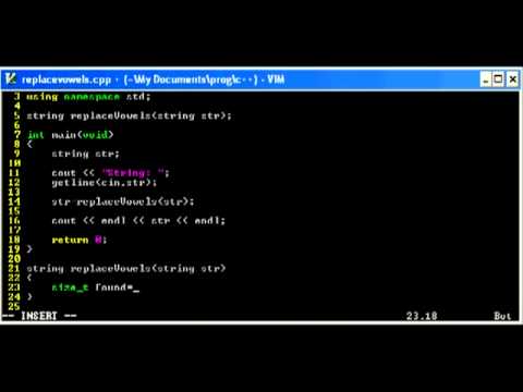 Replace Vowels App with Vim + snipMate