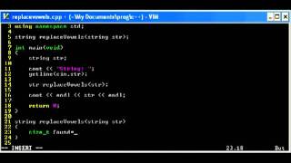 Replace Vowels App with Vim + snipMate