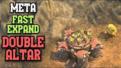 The Scouring Orc Fast Expand Into Double Altar Build Order | Classic Reforged