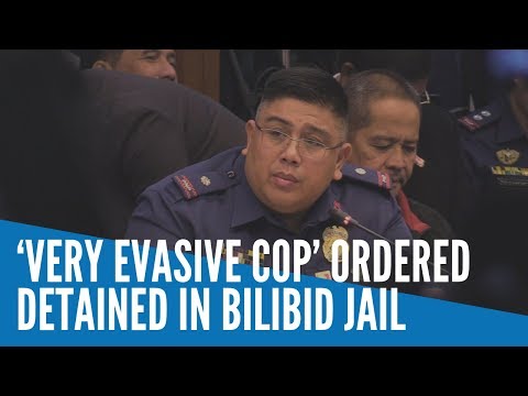 ‘Very evasive cop’ ordered detained in Bilibid