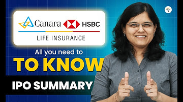 Canara HSBC Life Insurance IPO | Top 3 punten die u moet weten | CA Rachana Ranade