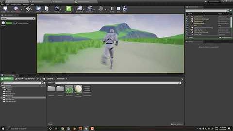 Stylized terrain with UE4 and Houdini