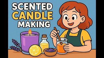 Family Fun Time 🕯 Making Colorful & Fragrant Candles at Home 💕Easy & Fun Craft with Family