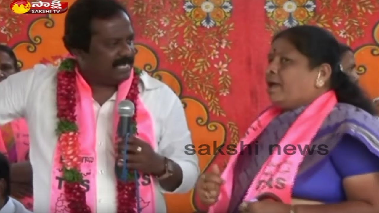 TRS Candidate Face Bad Experience in GHMC Election Campaign