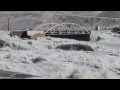 The bridge at Watson River destroyed July 12,  2012