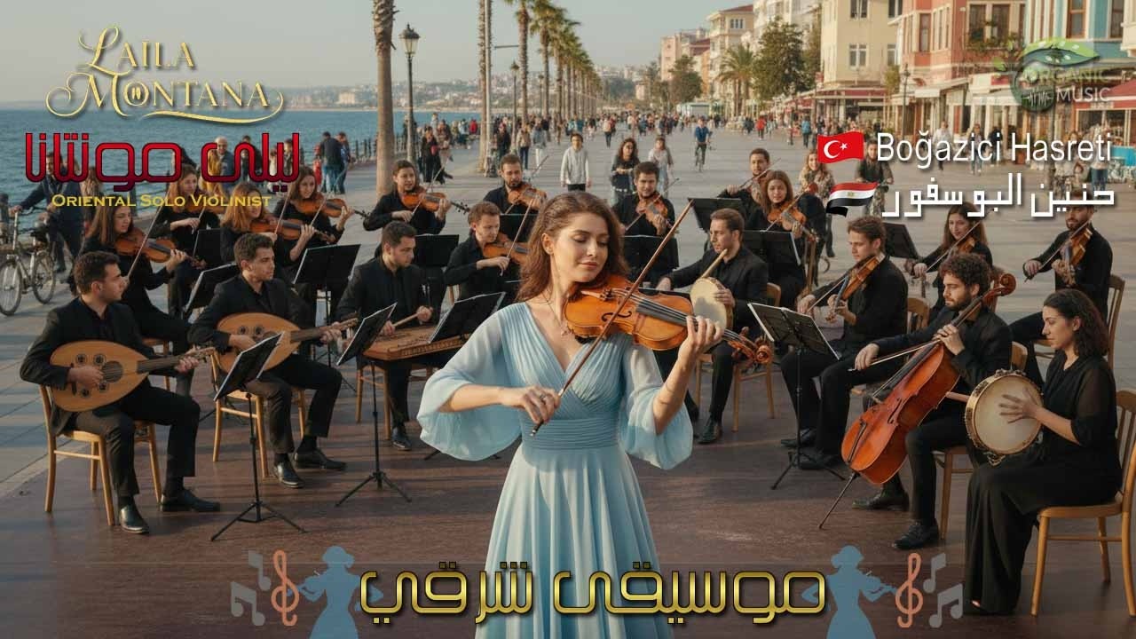 ⚡ لو بتدور على مزيكا راقية ومختلفة.. اسمع عطر ليلى | كمان ليلى مونتانا الساحر | حنين البوسفور 2026