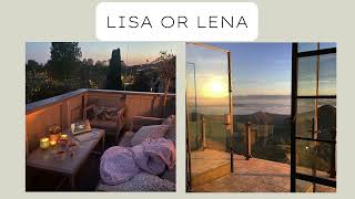 Lisa or Lena || bedrooms, pools, villas, kitchens & Co.