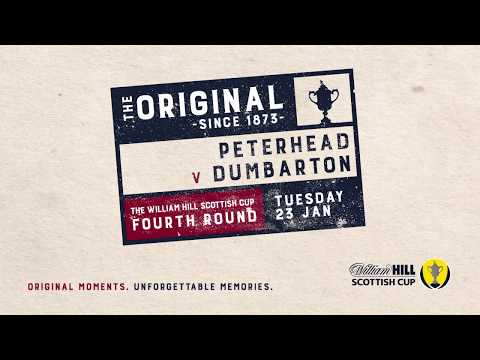 Peterhead 2-3 Dumbarton | William Hill Scottish Cup 2017-18 Fourth Round