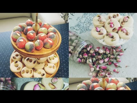 حلو العيد كعابر اللوز كعك اللوز بنة و فيانة