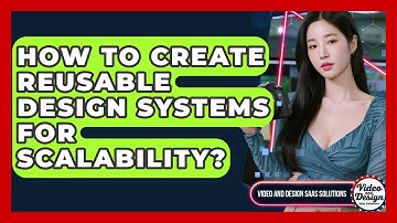 How To Create Reusable Design Systems For Scalability? - Video And Design Saas Solutions