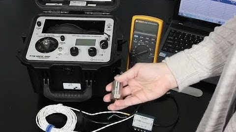 4-20 mA Vibration Transmitter Testing - Portable Vibration Calibrator