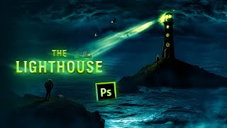 the lighthouse | photoshop editing | manipulation speed art | Hgraphic screenshot 2