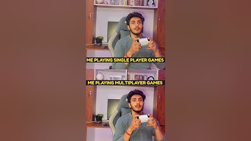 Single Player vs Multiplayer Games #gaming #himanshurana