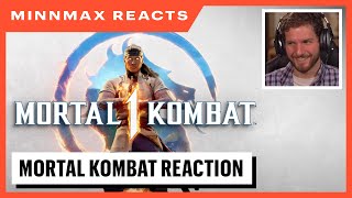 Mortal Kombat 1 Reveal Trailer - MinnMax&#39;s Live Reaction