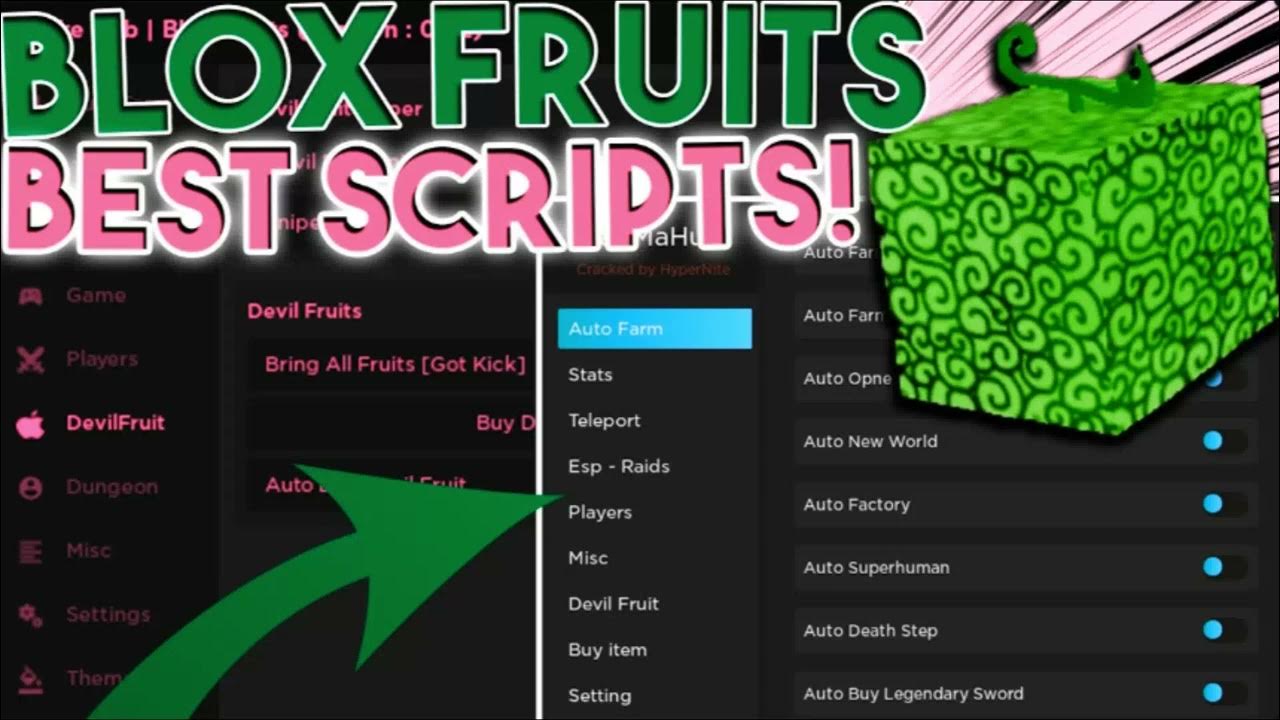 BEST Blox Fruits Script GUI Autofarm Exploit Pastebin 2023 