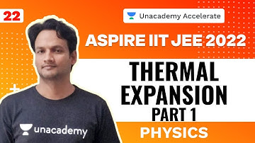 Thermal Expansion Part-1 | Physics | Aspire IIT-JEE 2022 | NKC Sir | Unacademy Accelerate