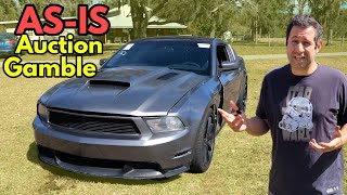 I bought the Cheapest Coyote Mustang with a 6Speed Manual at Auction. Here's why it was so cheap!