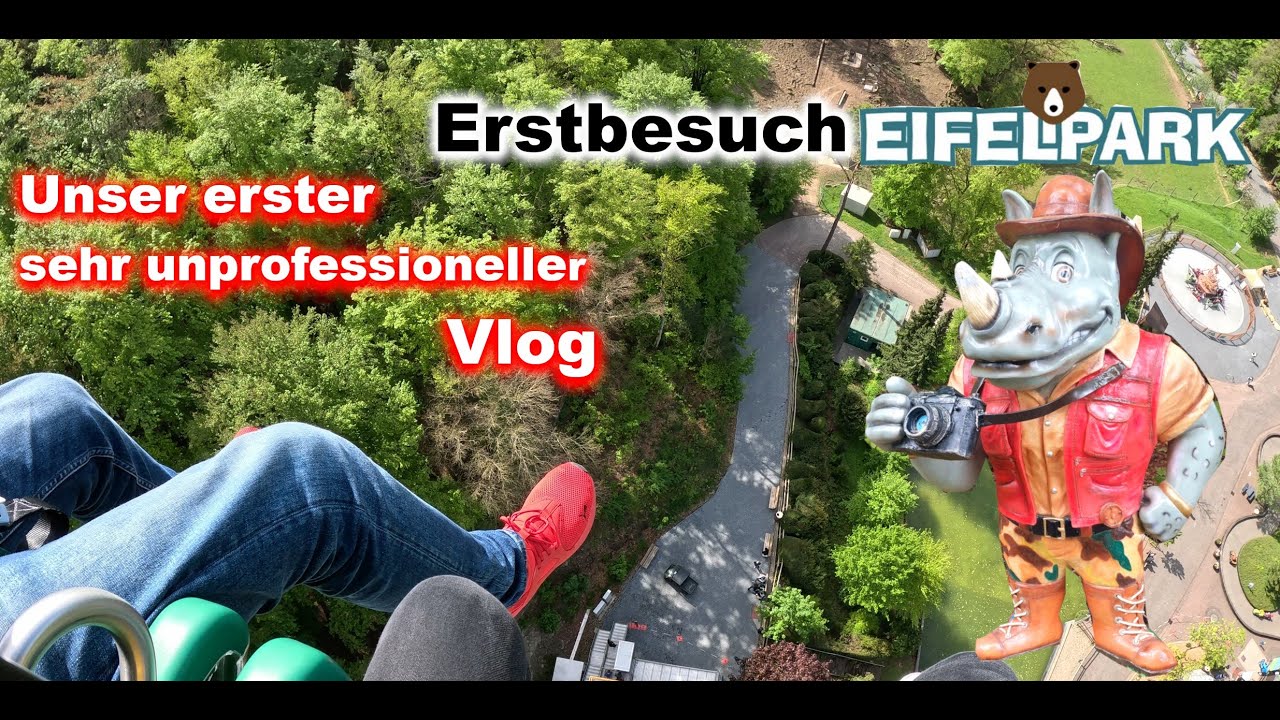 Erstbesuch im Eifelpark Gondorf ! Unser erster sehr unprofessioneller Vlog 😎 (POV) 4K