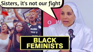 A Muslim Sister DESTROYS Black FEMINISM & EXPOSES How It Was Weaponized Against  Black Families screenshot 4