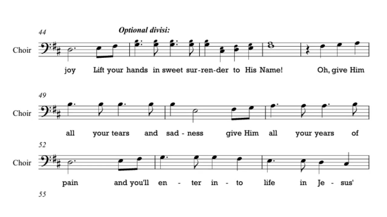 Spirit Song Tenor / Bass