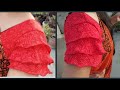3 layer sleeve Cutting And Stitching
