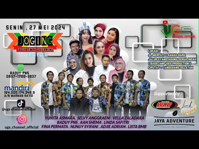 Live Streaming Ugs Channel Official -  Jogging - 27 Mei 2024 class=