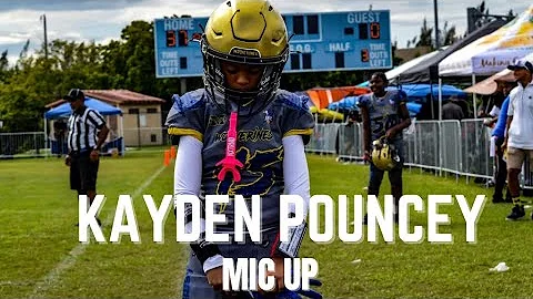 BACKYARD MIC UP: Featuring 10U Kayden Pouncey