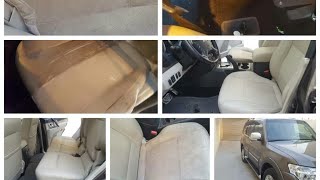 DEEP Cleaning  A Dirty  4X4 PAJERO! Disaster Car  Interior Detailing#thedetailgeek #maddetailing!