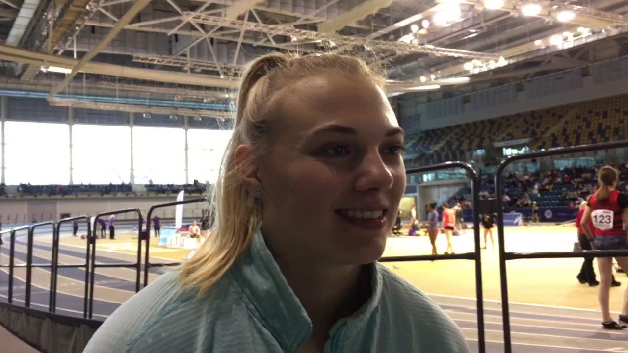 Alisha Rees on her new 60m record at the 4J Studios National Indoor ...