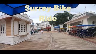 Surrey Bike ride around Crescent Lake | Boardwalk Resort