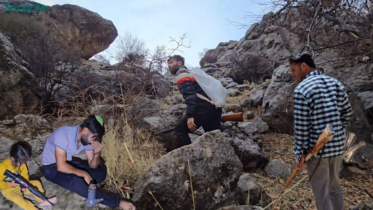 Searching for Soraya and Tayyaba in the mountains.