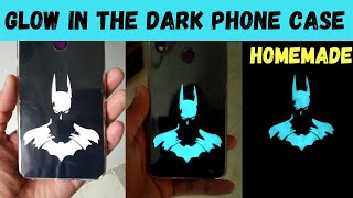 How to make Glow in the Dark Phone Case | Batman DIY Phone Case | DIY Marvel | Mad Times