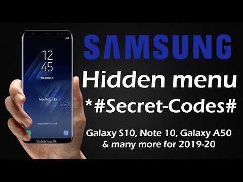 Video: Paano Ipasok Ang Menu Ng Samsung Engineering