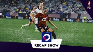 THE RECAP: CanWNT bow out of Concacaf W Gold Cup after rain-soaked loss to USWNT