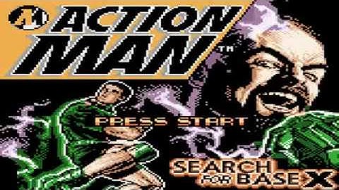 Action Man: Search for Base X Gameboy Color Opening Intro
