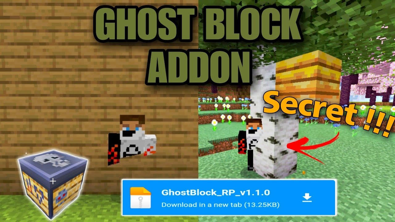Lucky Block Entity (Addon)(MINECRAFT BEDROCK) Minecraft Mod