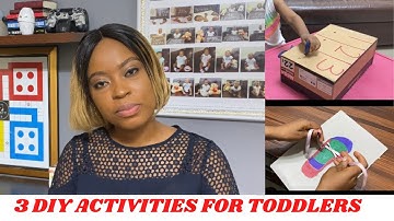 DIY ACTIVITIES FOR TODDLERS || DIFFERENCE BETWEEN STRUCTURED AND UNSTRUCTURED PLAY
