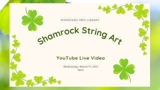 Shamrock String Art