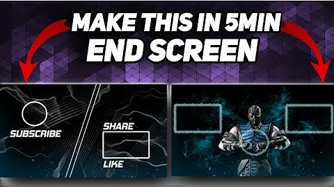 IMPROVE YOUR VIDEOS | END SCREEN | TUTORIAL FOR BEGINNERS | USING KINEMASTER