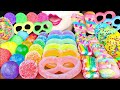 【ASMR】【咀嚼音 】RAINBOW DESSERTS🌈 MUKBANG 먹방 食べる音 EATING SOUNDS NO TALKING