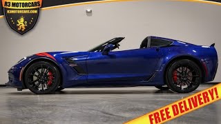 2017 CORVETTE GRAND SPORT ADMIRAL BLUE 7K MILES HERITAGE PKG FREE DELIVERY FOR SALE R3MOTORCARS.COM by R3 MOTORCARS 967 views 1 month ago 5 minutes, 19 seconds