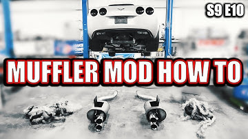 C6 Z06 Muffler Mod How To! | RPM S9 E10