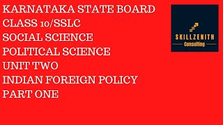 Class 10 | Political Science | Unit 2 | Indian Foreign Policy screenshot 4