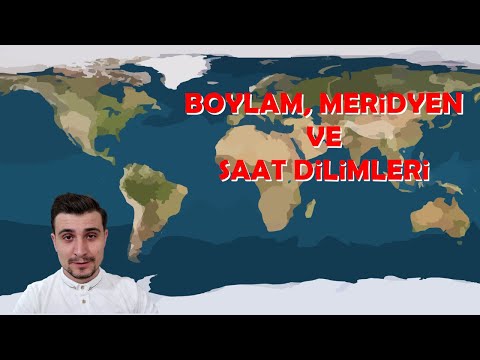 Video: Meridyen olarak kabul edilen nedir?