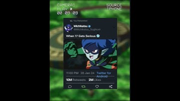 When Android 17 Gets Serious 🥶 •||• Dragon Ball •||• #shorts #dbs #anime #viral #edit #youtube
