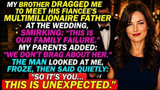 “My Family Called Me Their Failure — Until The Bride’s MULTIMILLIONAIRE Father Recognized My Work”