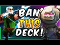 100% OFFENSE! UNSTOPPABLE MAGIC ARCHER GOLEM DECK — Clash Royale