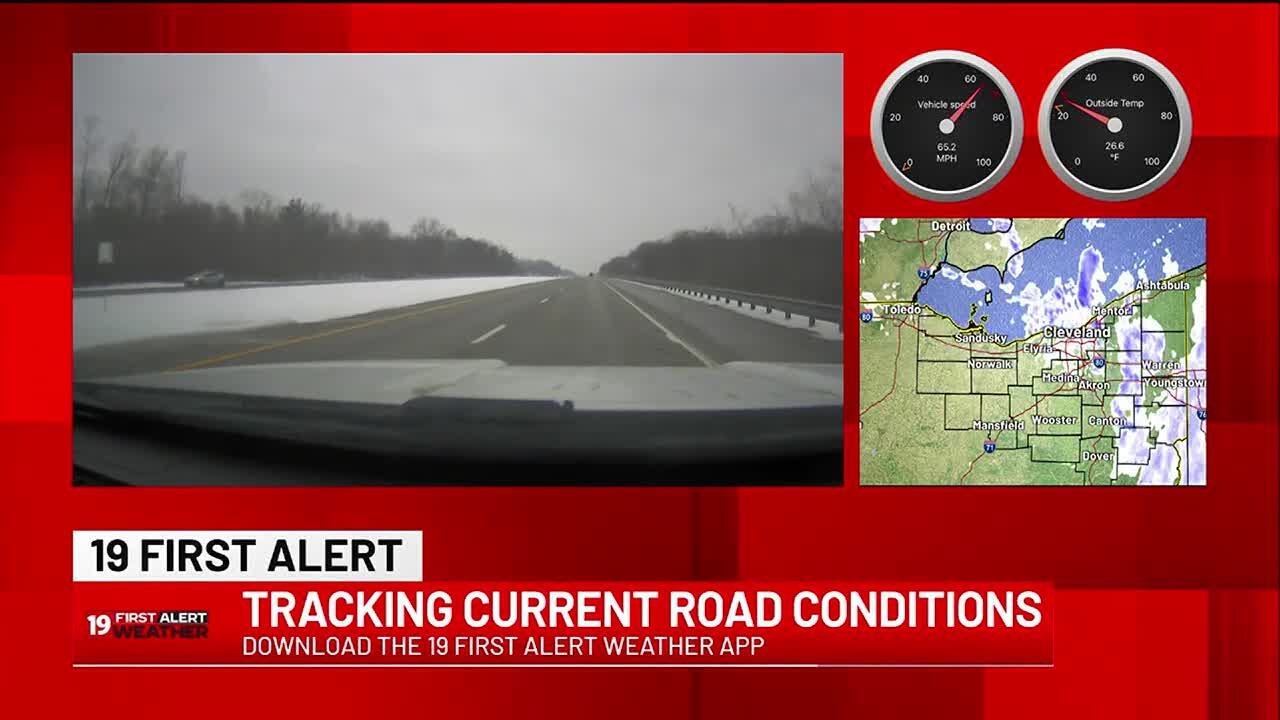 ODOT working to treat roads as icy, chilly conditions continue - YouTube