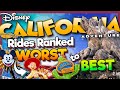 EVERY Disney California Adventure Ride RANKED Worst to Best in 2026