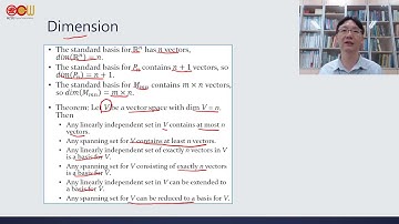 Lec76 應用數學-線性代數 Dimension